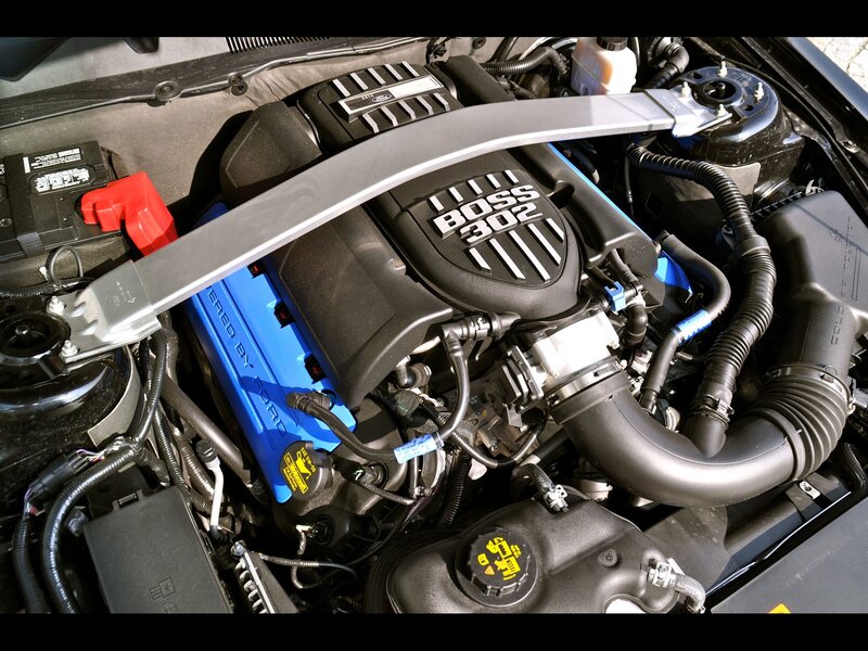 Ford Boss 302 engine bay