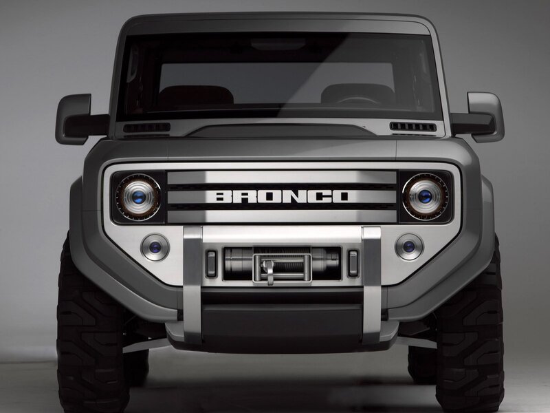 Ford Bronco concept front view
