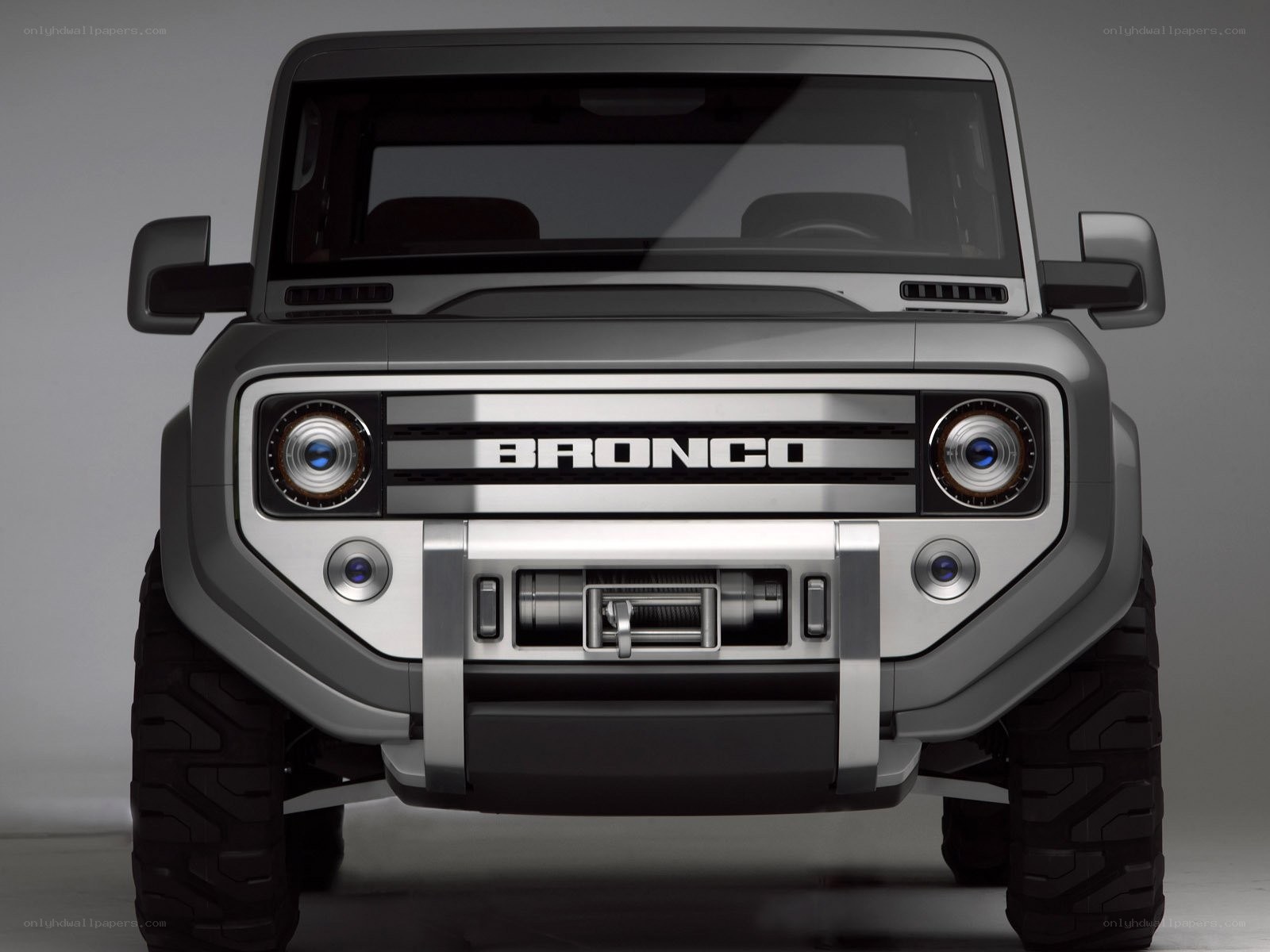 Ford Bronco concept front view
