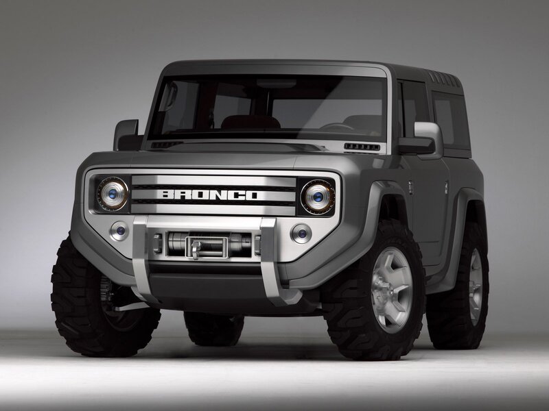 Ford Bronco concept vehicle
