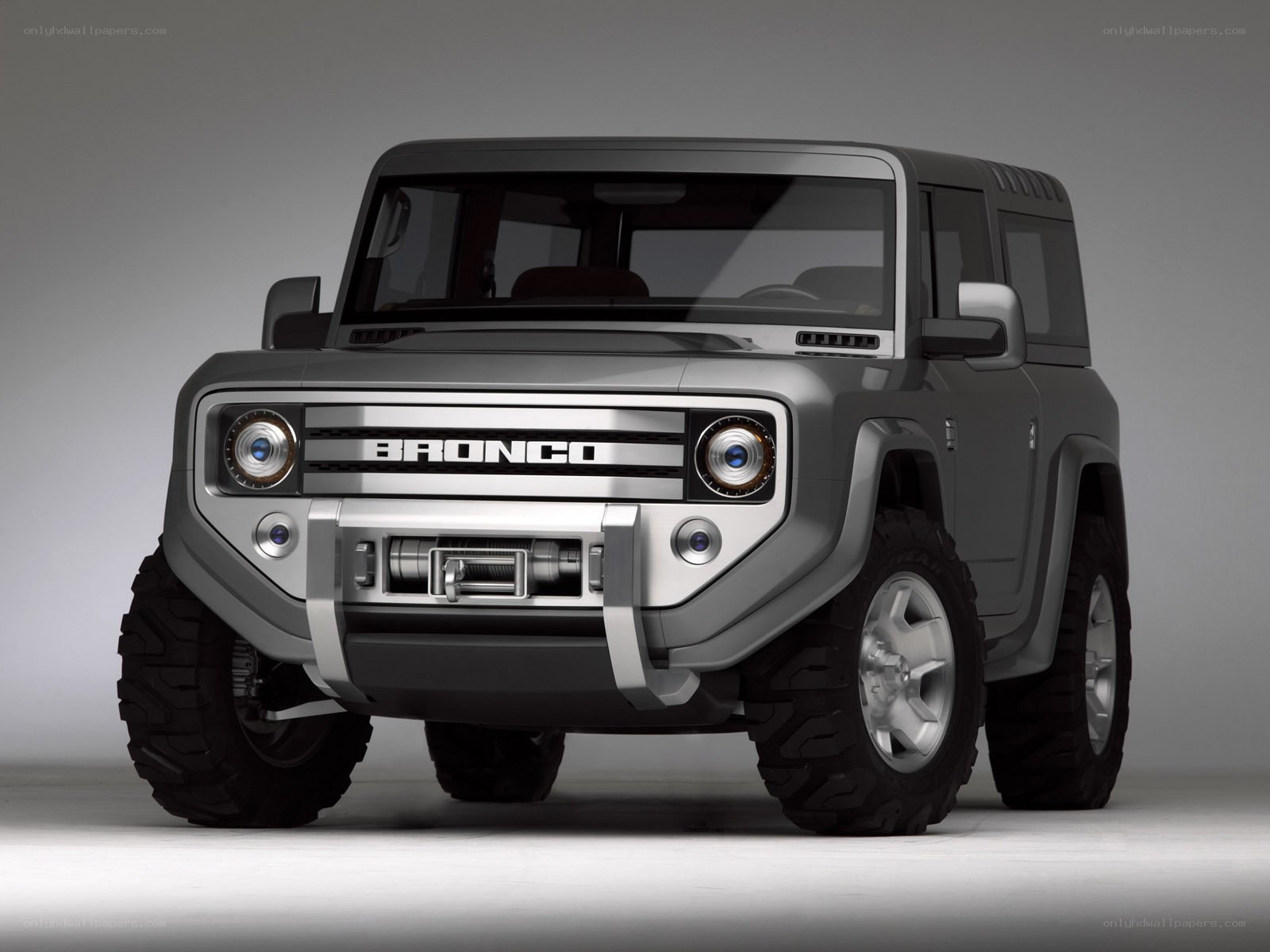 Ford Bronco concept vehicle