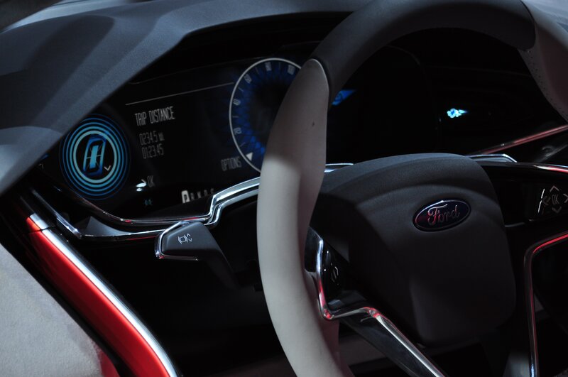 Ford Car Interior — Black