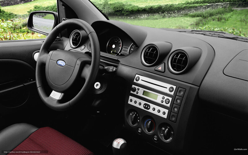 Ford car interior dashboard
