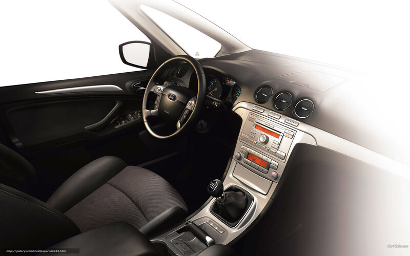 Ford car interior dashboard