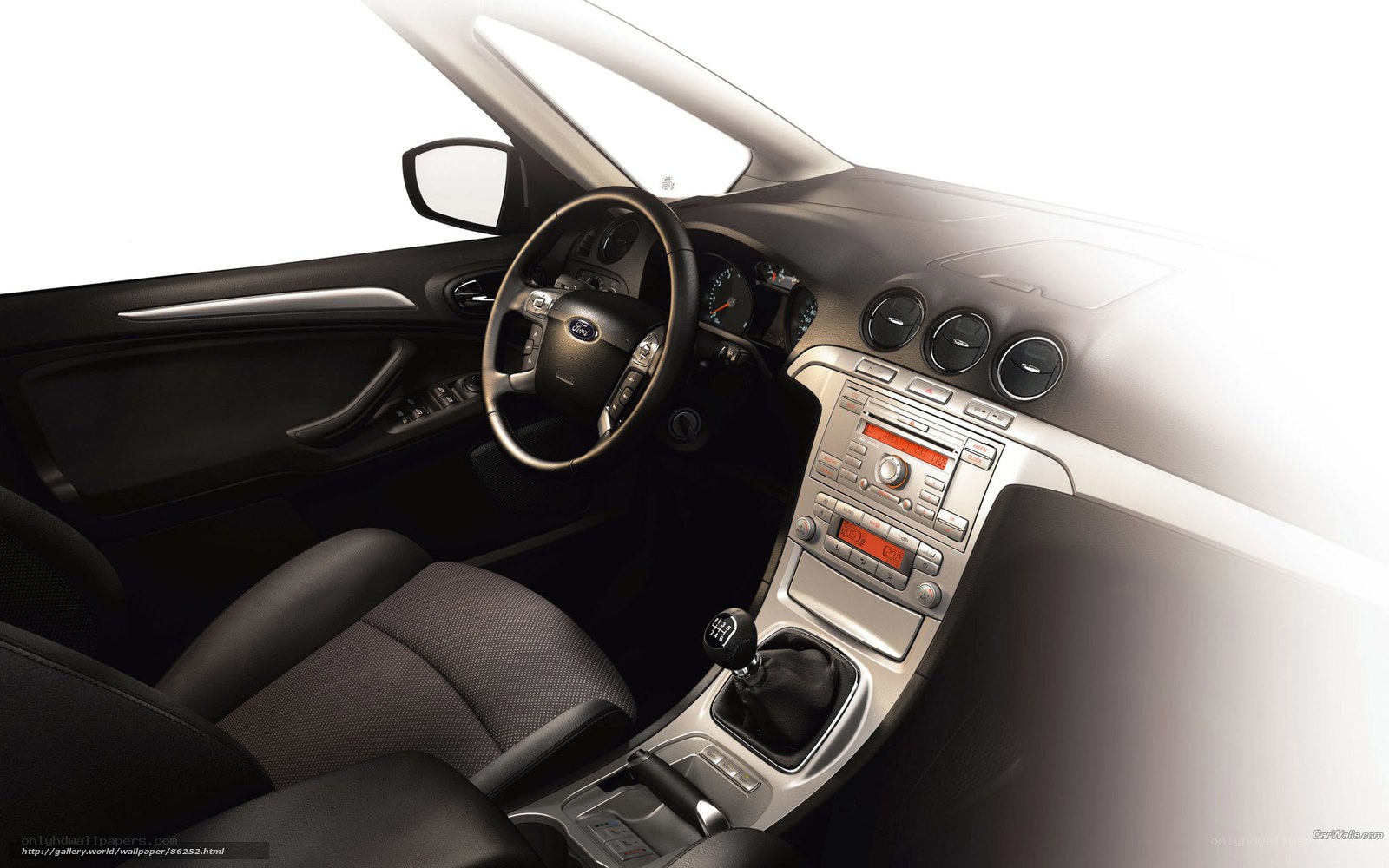 Ford car interior dashboard
