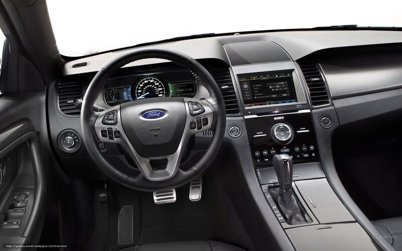 Ford car interior dashboard
