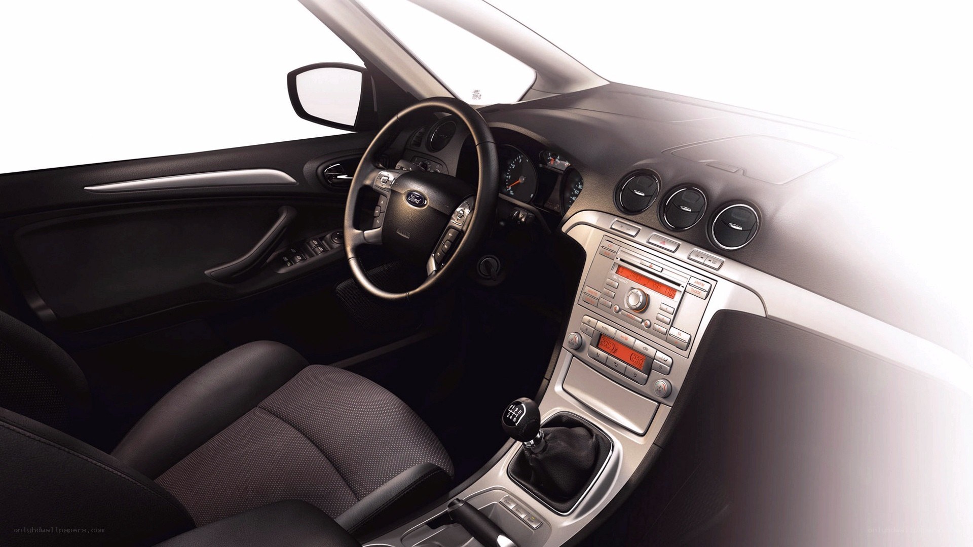 Ford car interior dashboard