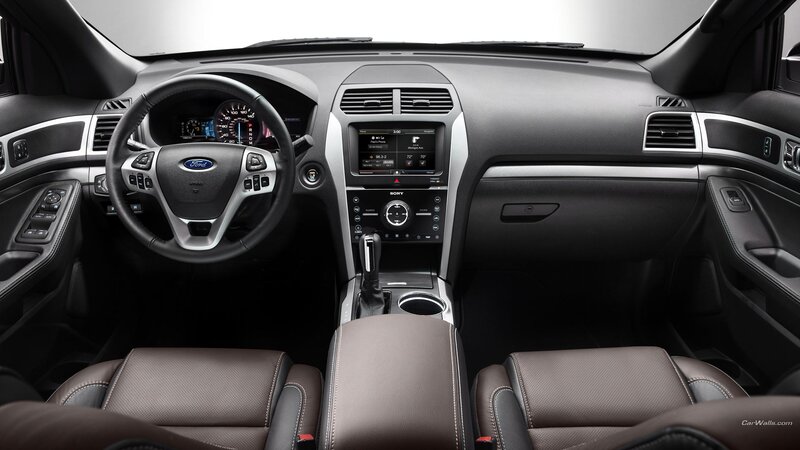 Ford car interior dashboard