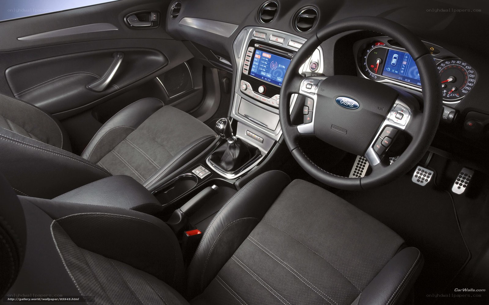 Ford car interior dashboard