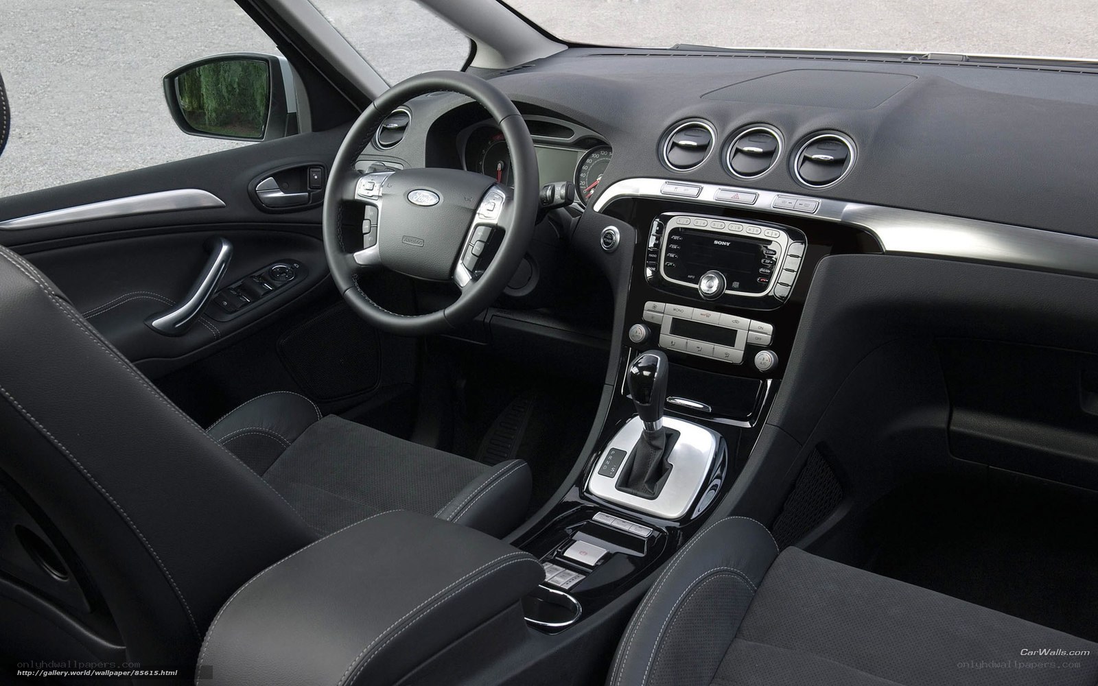 Ford car interior dashboard