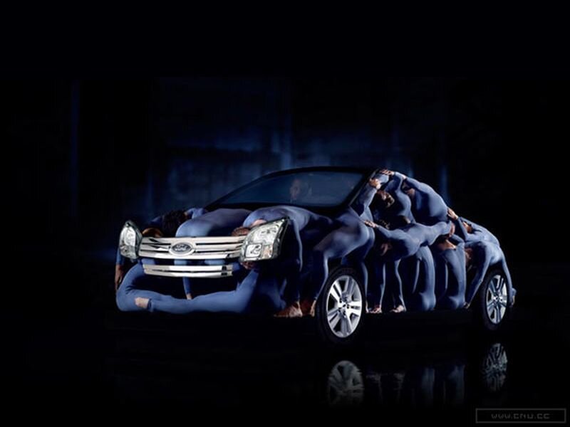 Ford Car with Dancers