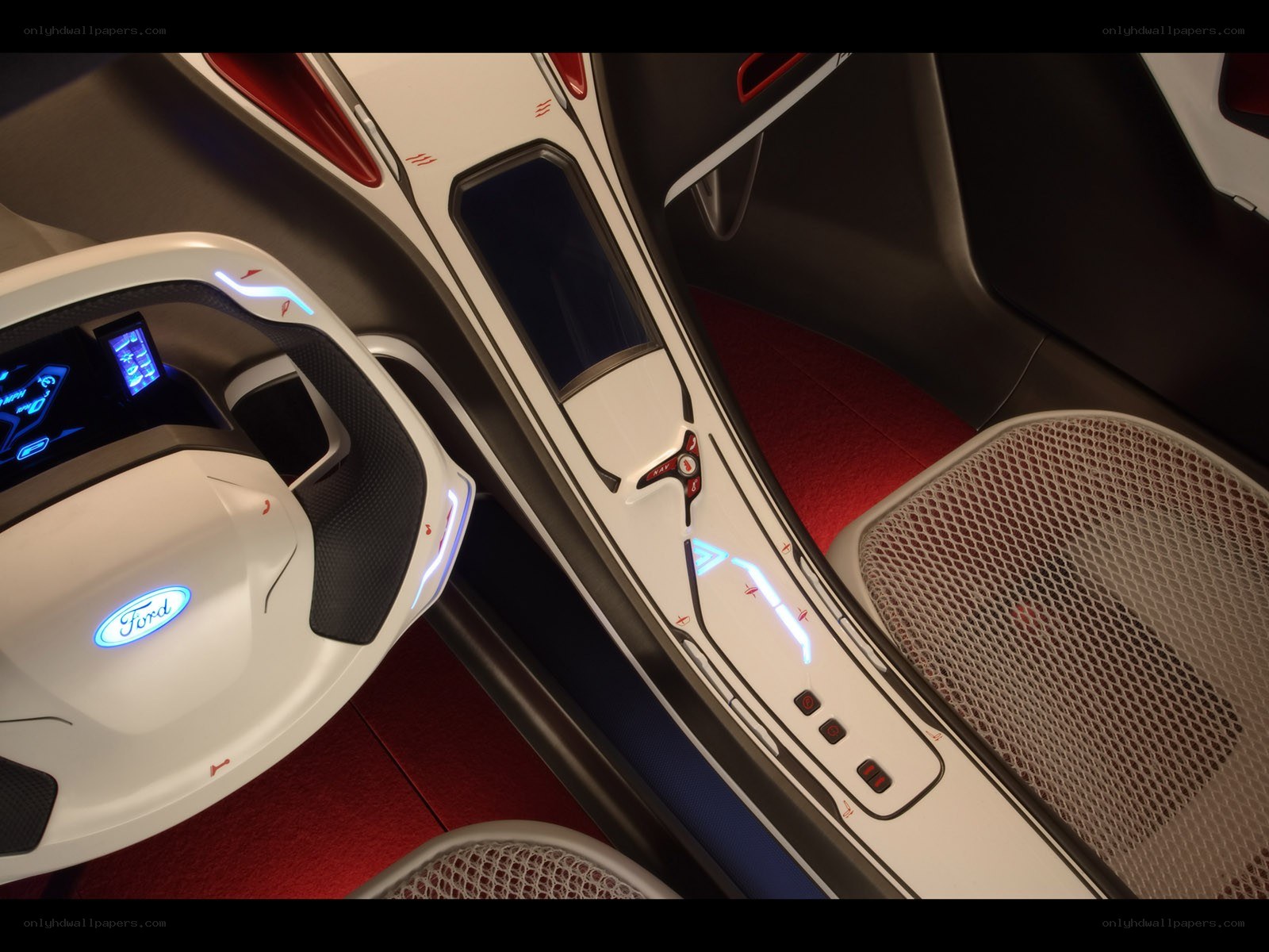 Ford concept car interior