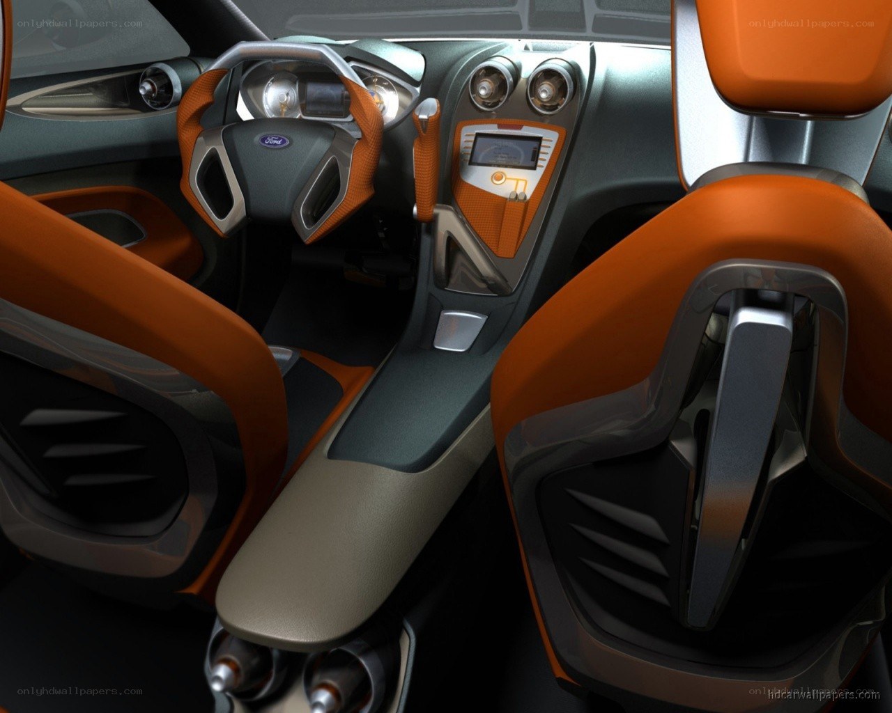 Ford concept car interior