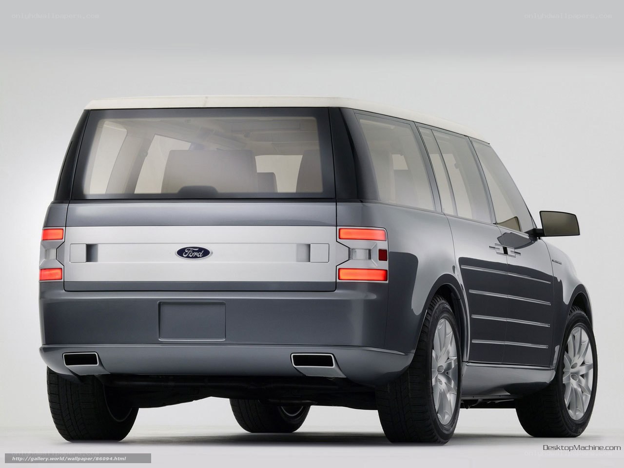 Ford concept vehicle rear view