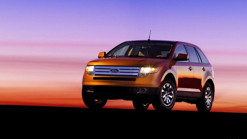 Ford Edge at sunset