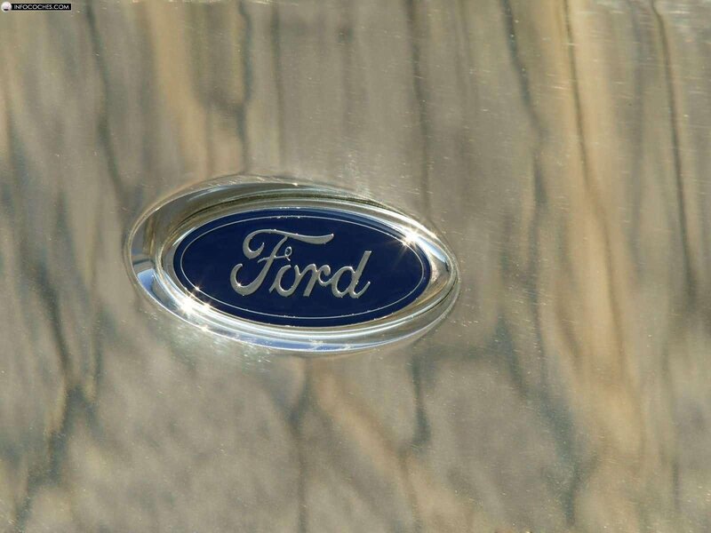 Ford emblem on car