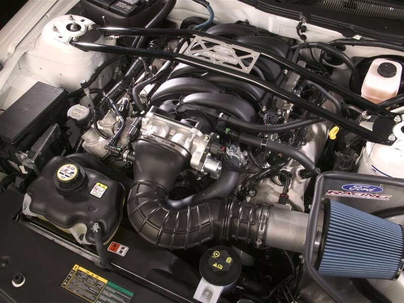 Ford engine bay close-up