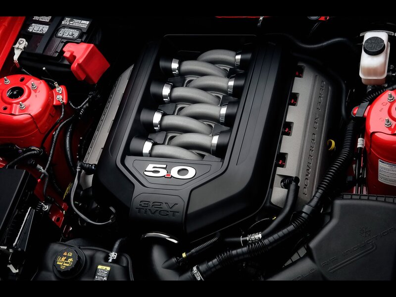 Ford engine bay