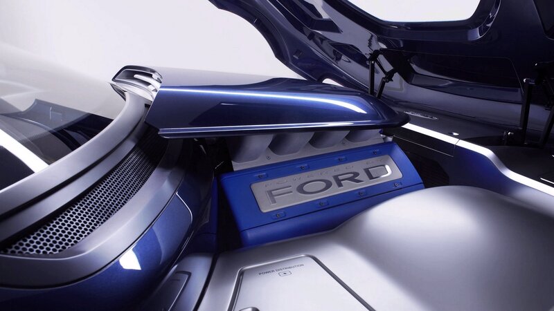 Ford engine compartment