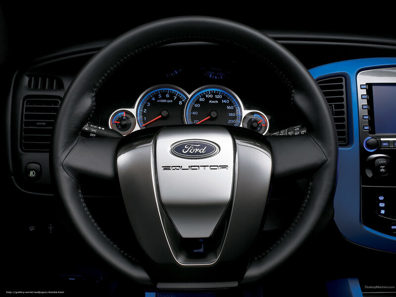 Ford Equator steering wheel interior