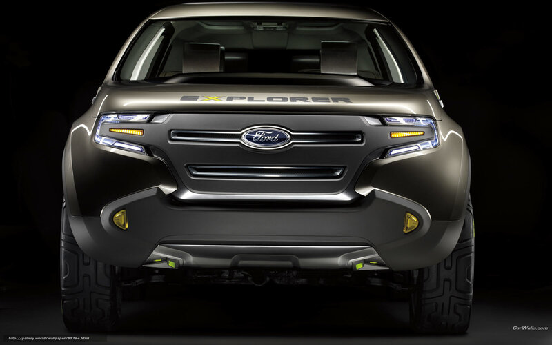 Ford Explorer Concept front view