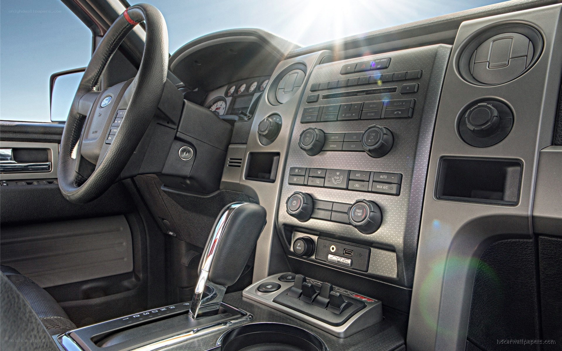 Ford F-150 interior dashboard
