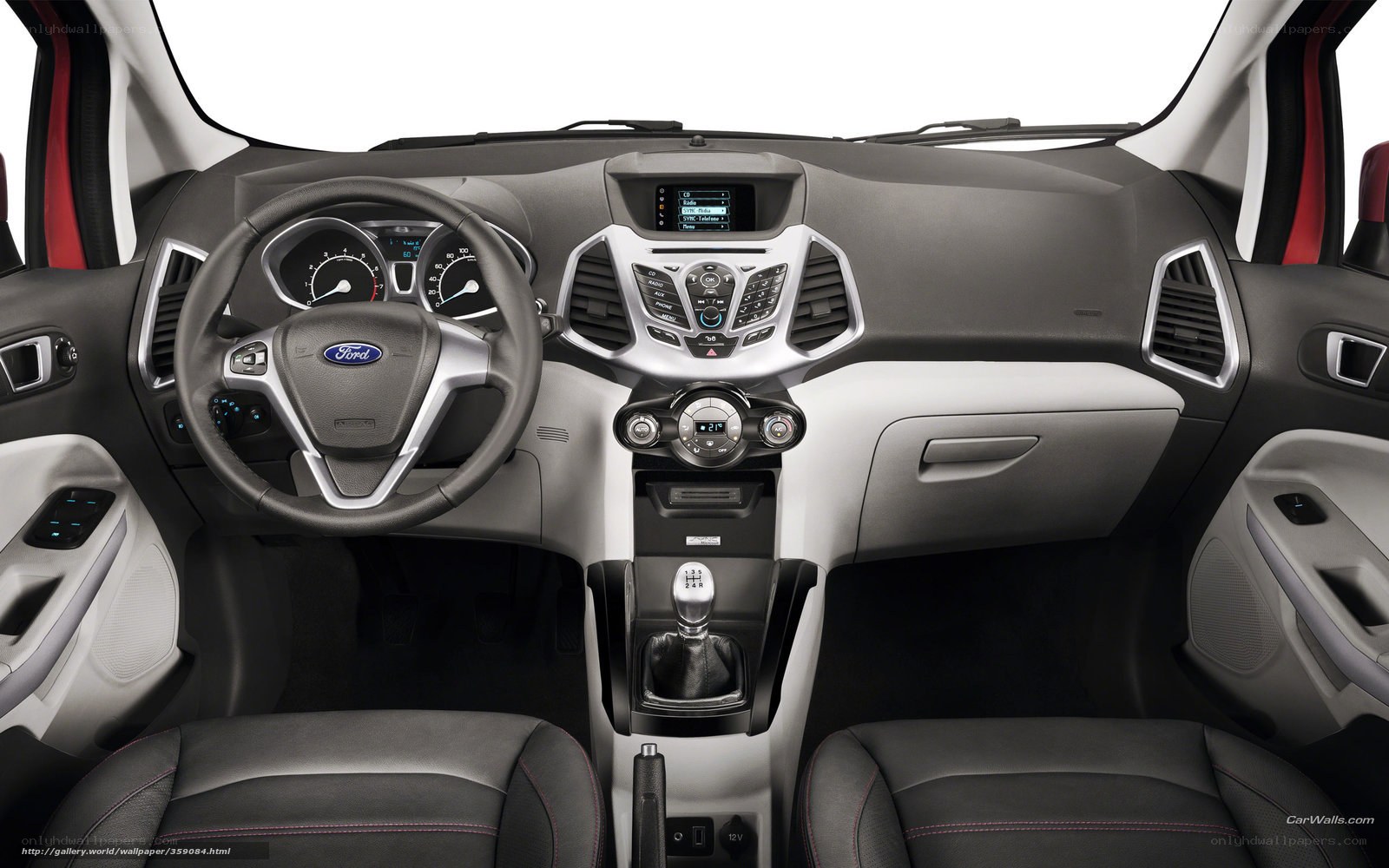 Ford Fiesta interior dashboard