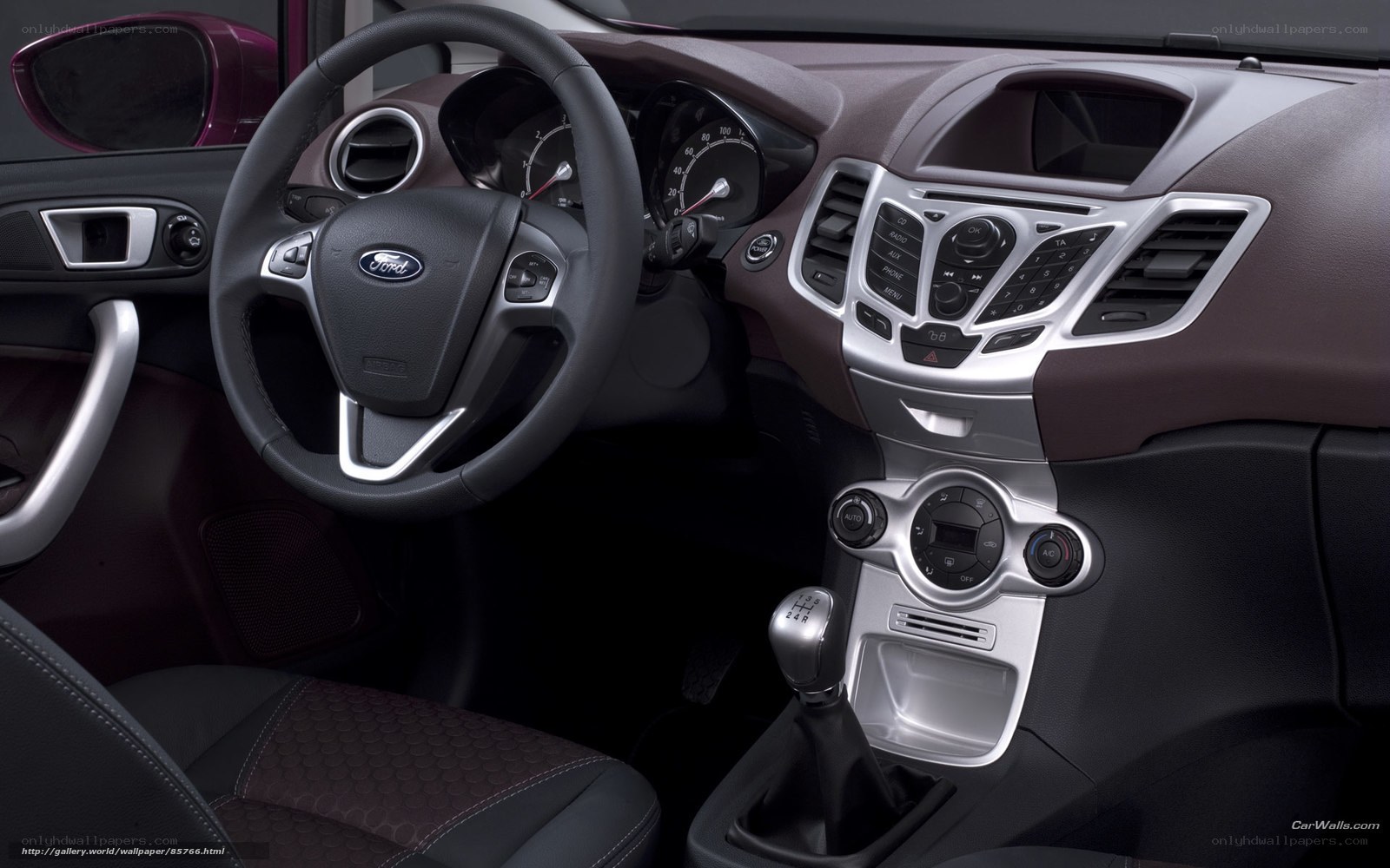 Ford Fiesta interior dashboard