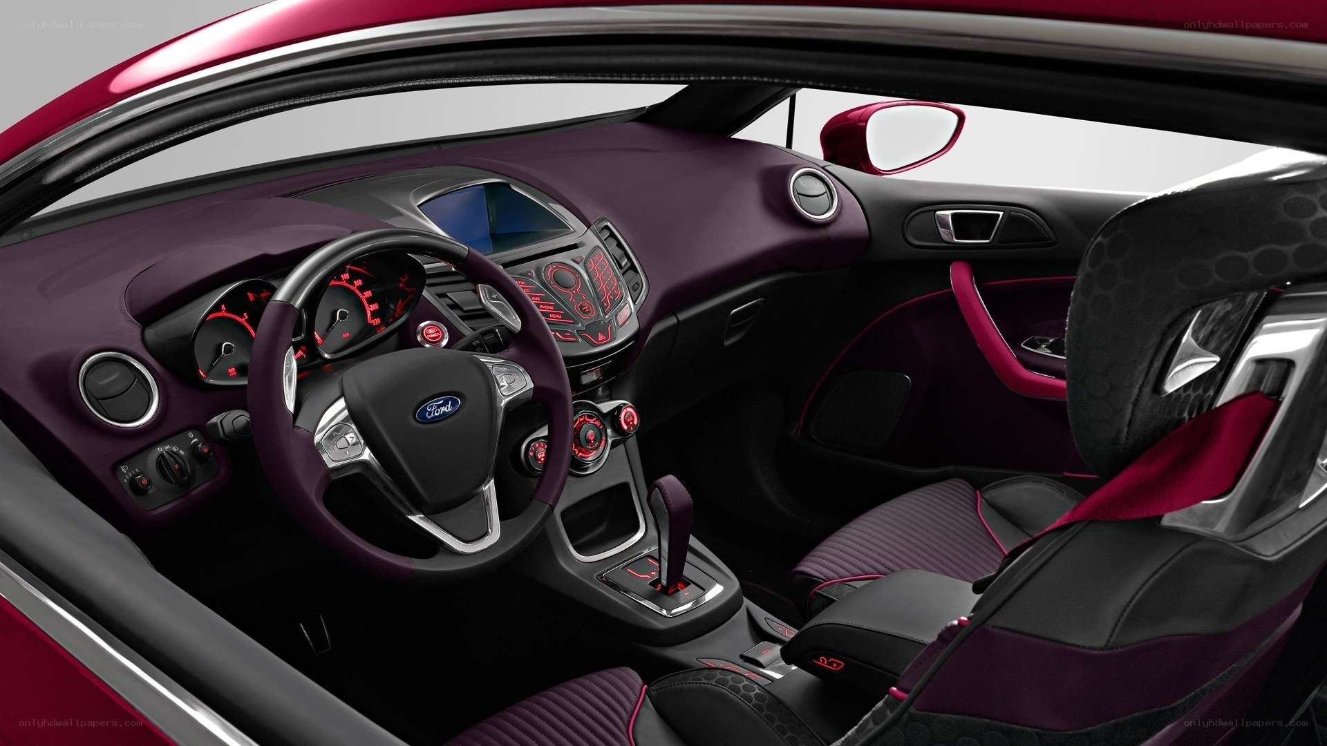 Ford Fiesta interior design