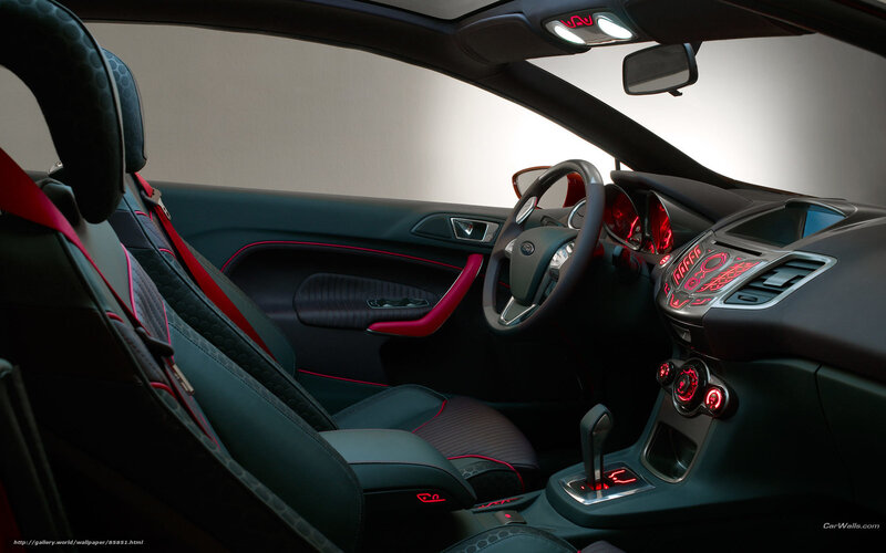 Ford Fiesta interior view