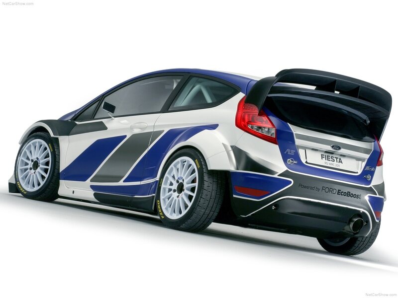 Ford Fiesta RS WRC 2011 race car