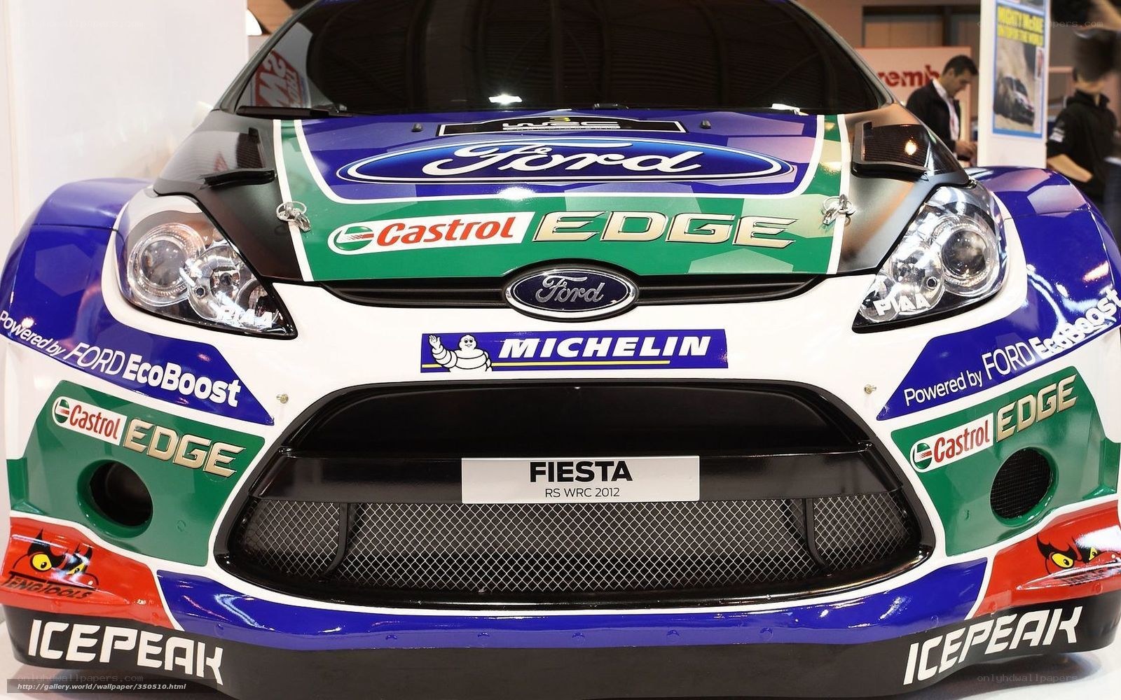 Ford Fiesta WRC 2012 race car