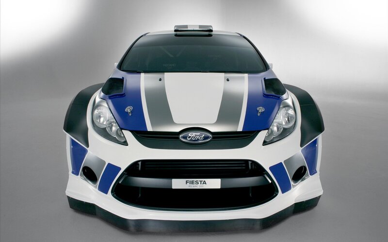 Ford Fiesta WRC race car
