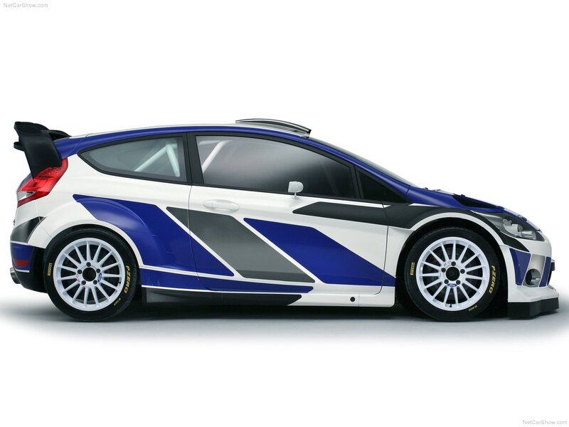 Ford Fiesta WRC race car
