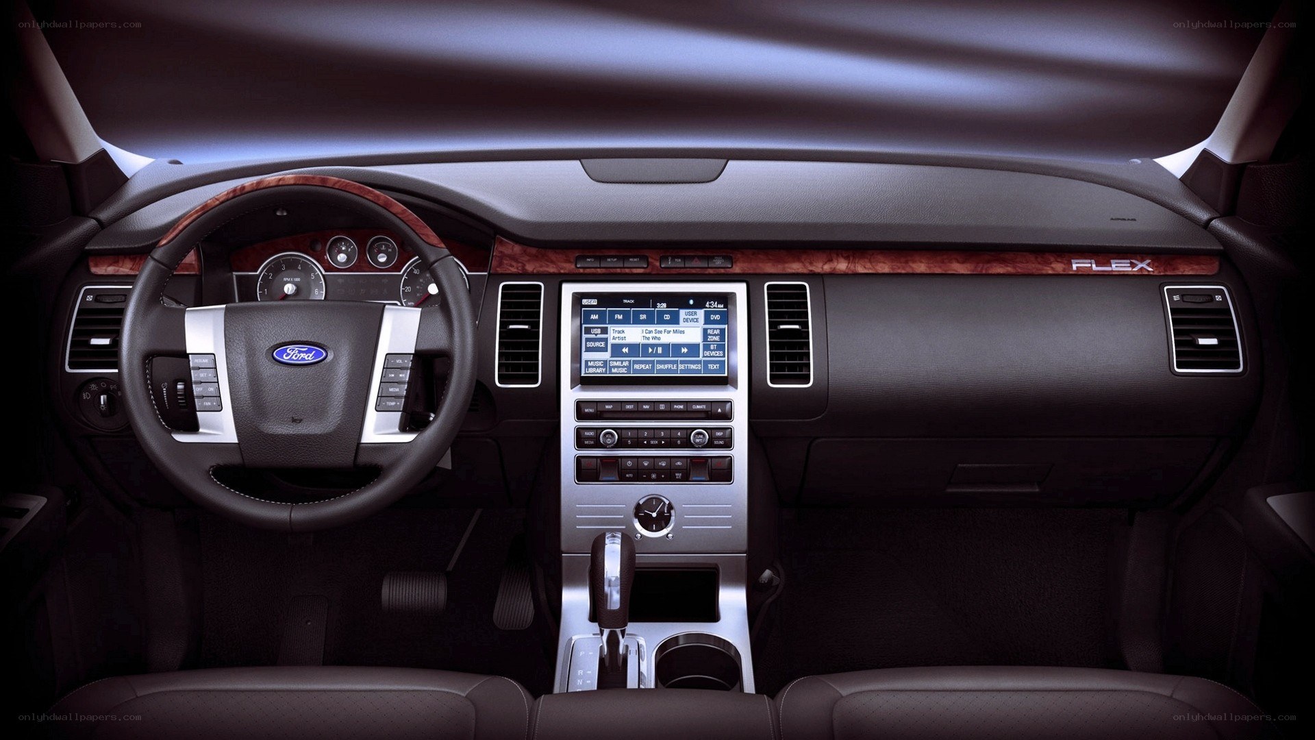 Ford Flex interior dashboard
