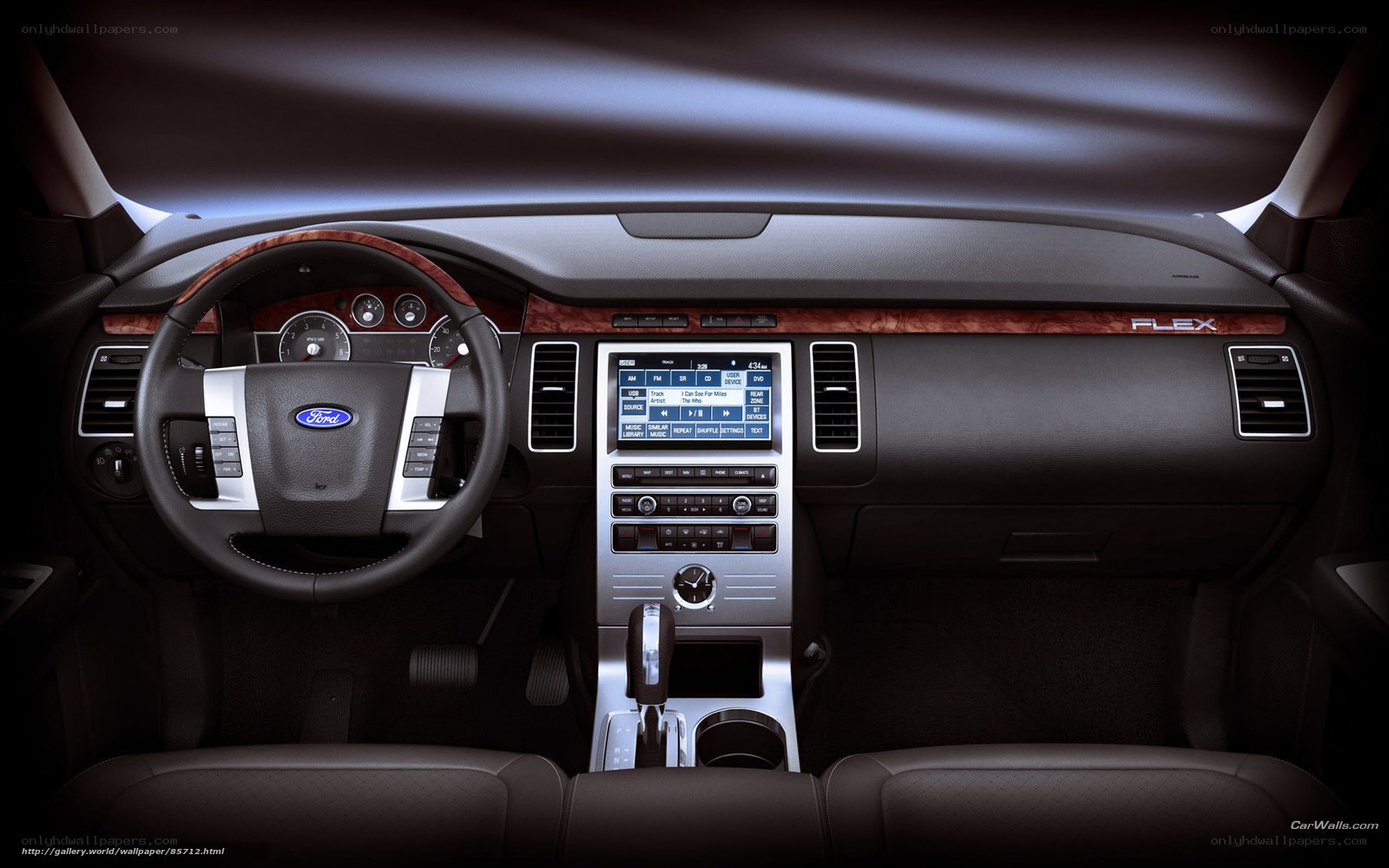 Ford Flex interior dashboard