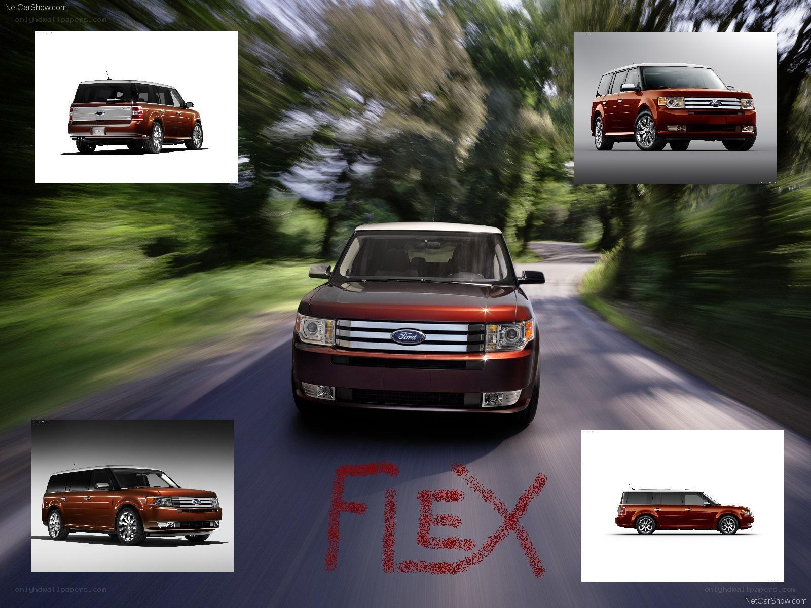 Ford Flex promotional collage