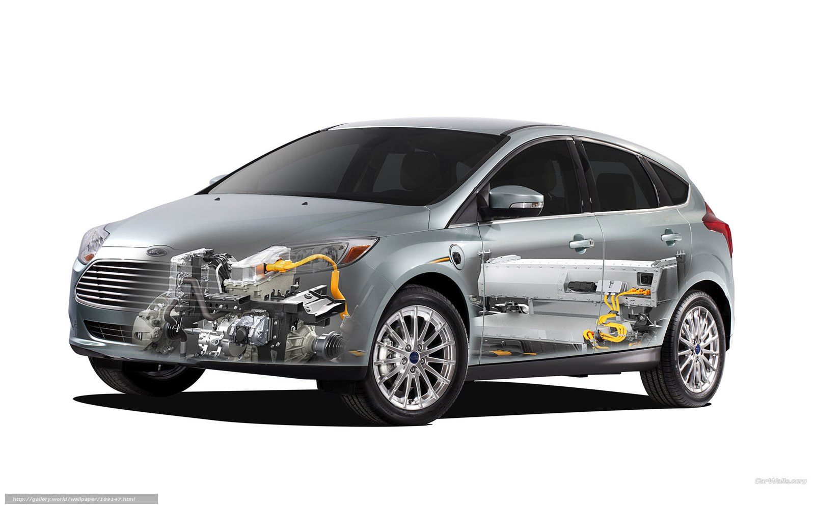 Ford Focus Electric cutaway
