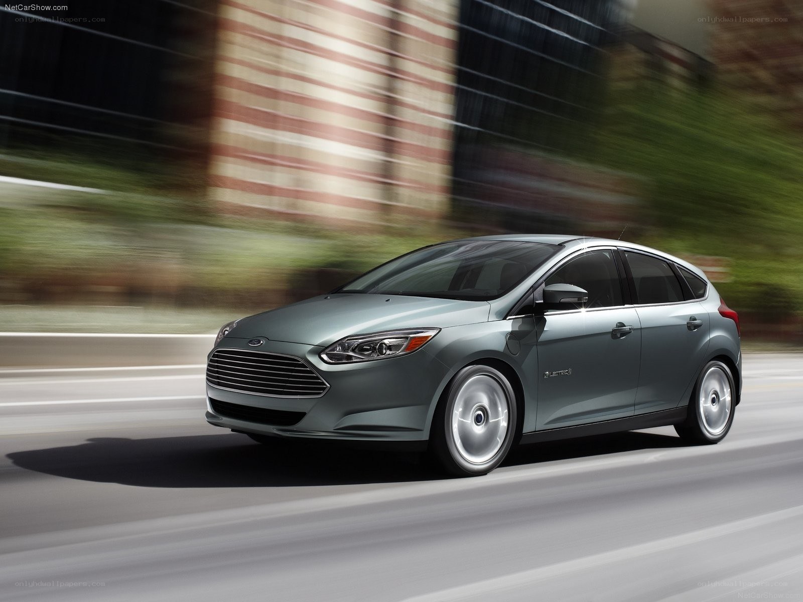 Ford Focus Electric in motion