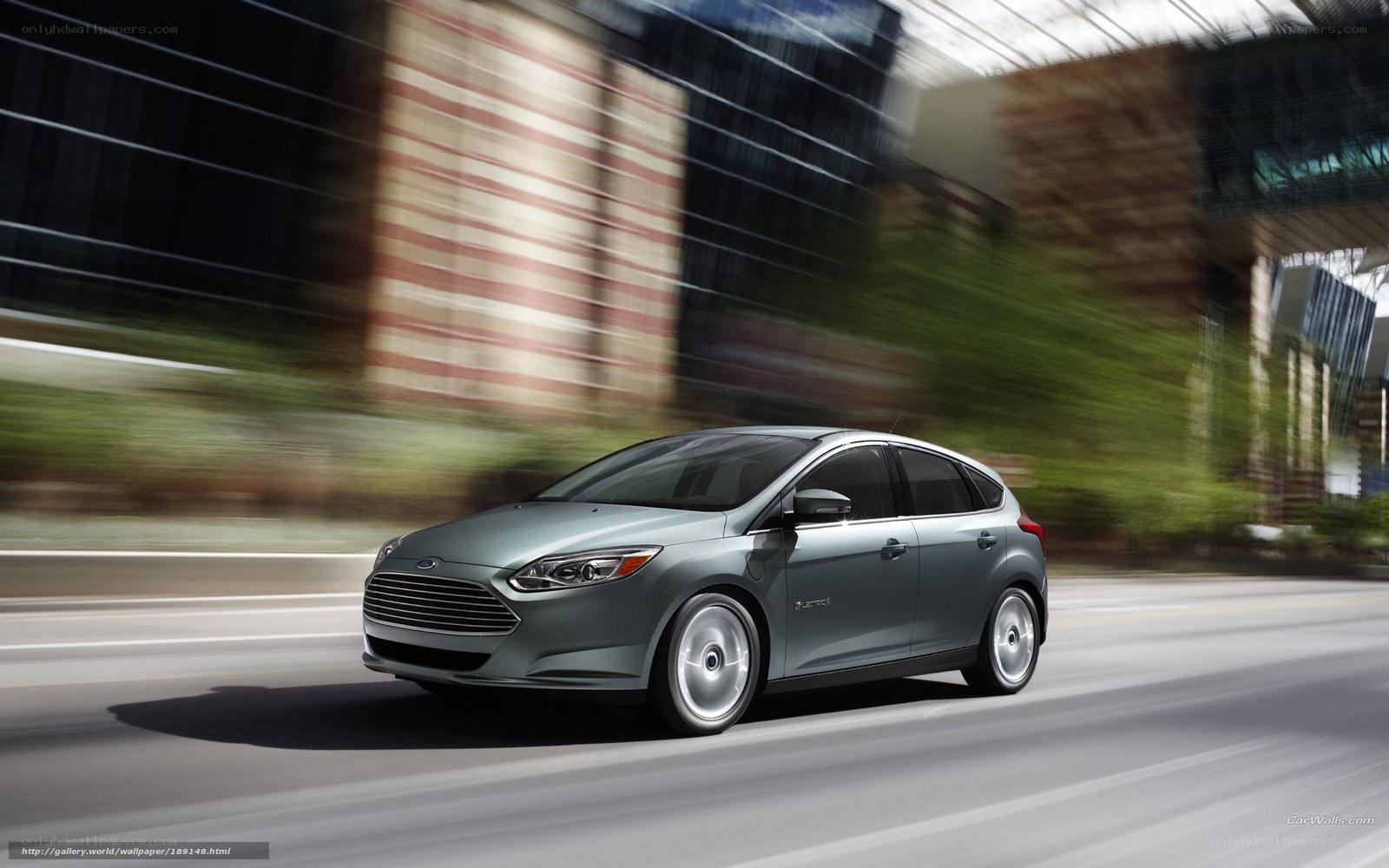 Ford Focus Electric in motion