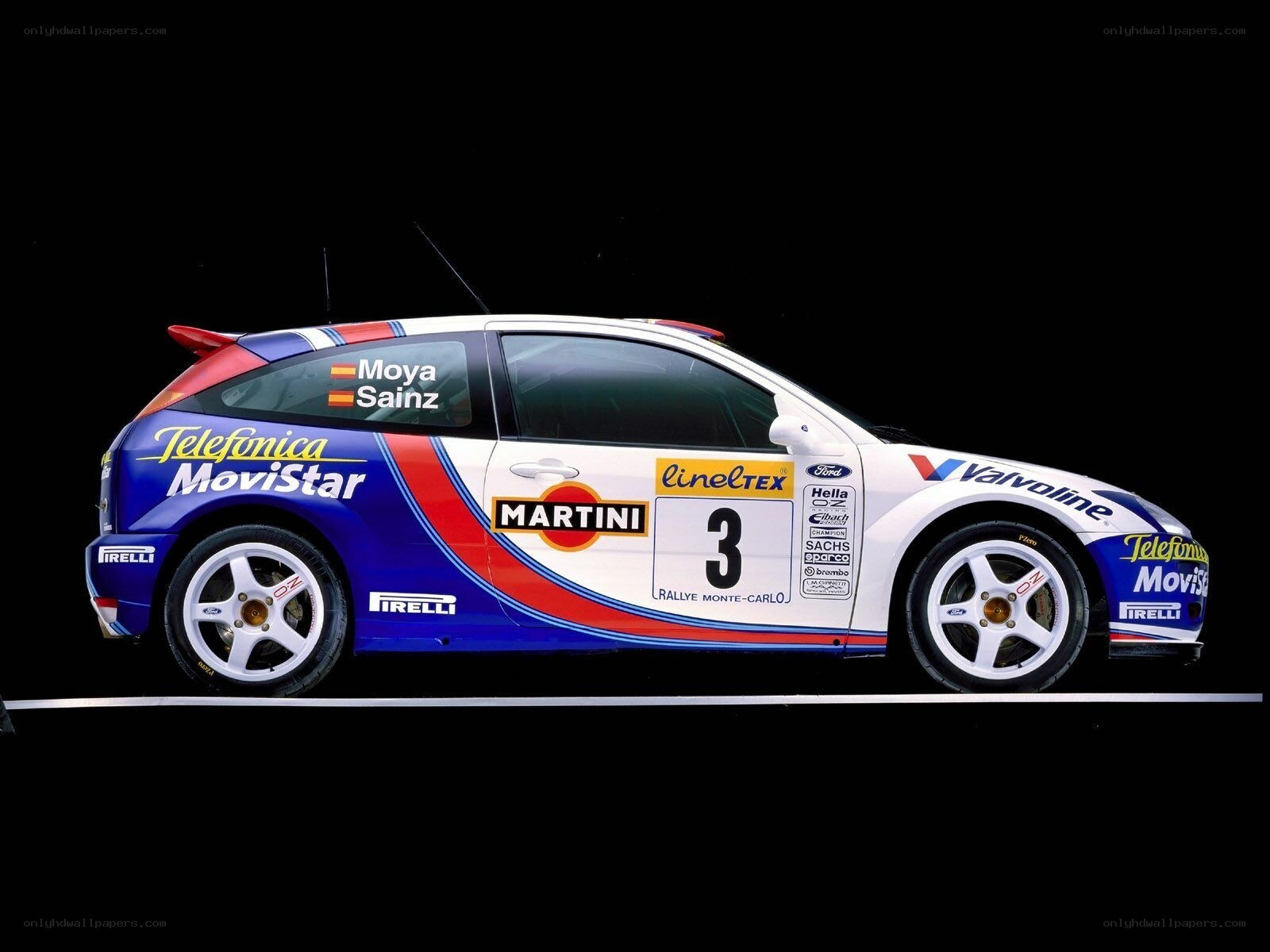 Ford Focus rally car