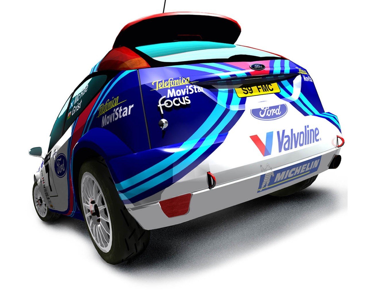 Ford Focus rally car