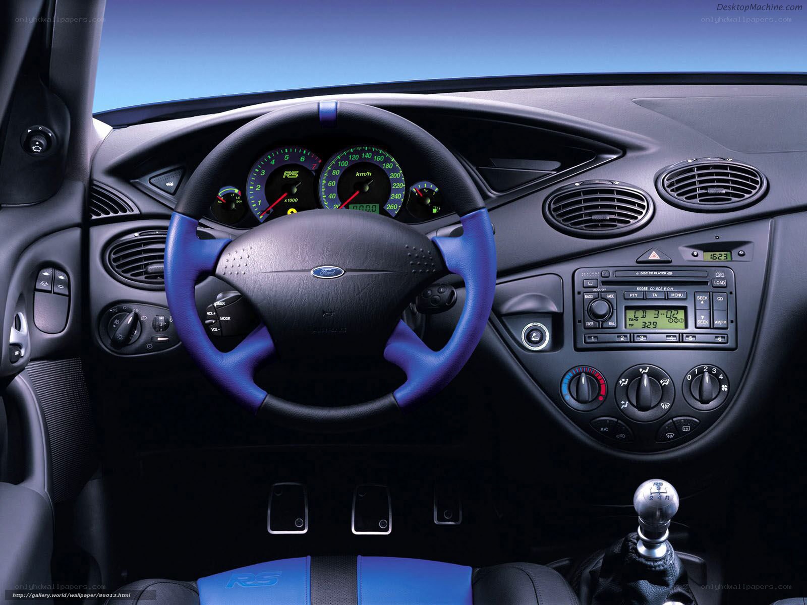 Ford Focus RS interior