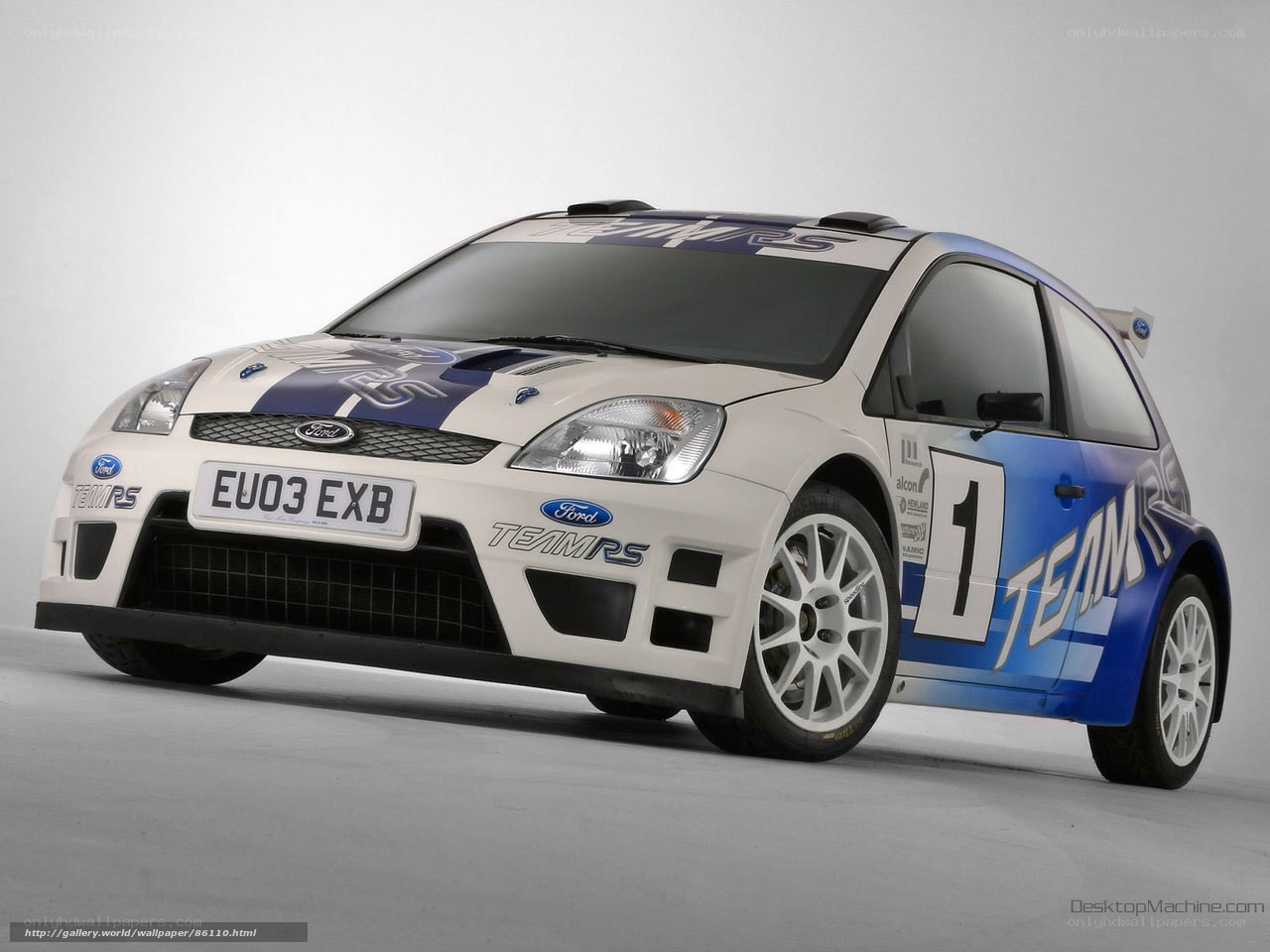Ford Focus RS rally car