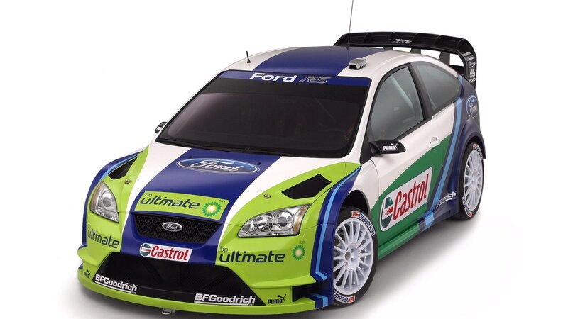 Ford Focus RS WRC race car