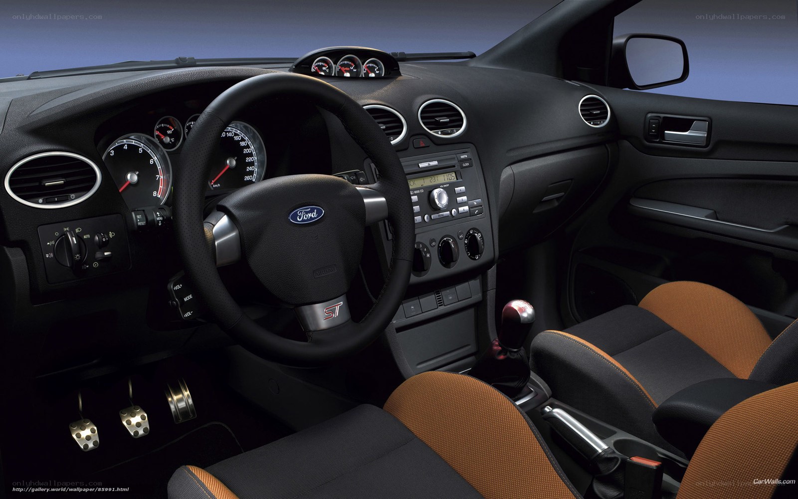 Ford Focus ST interior