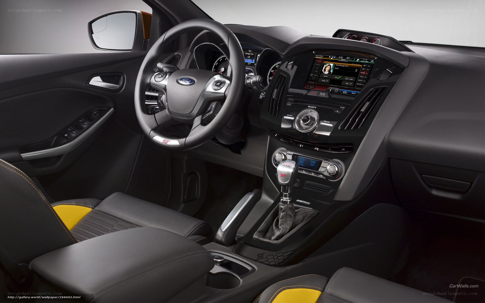 Ford Focus ST interior
