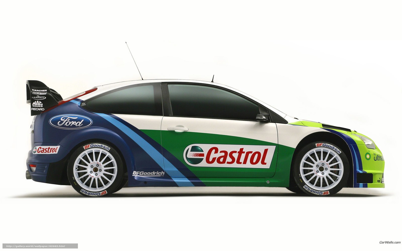 Ford Focus WRC race car