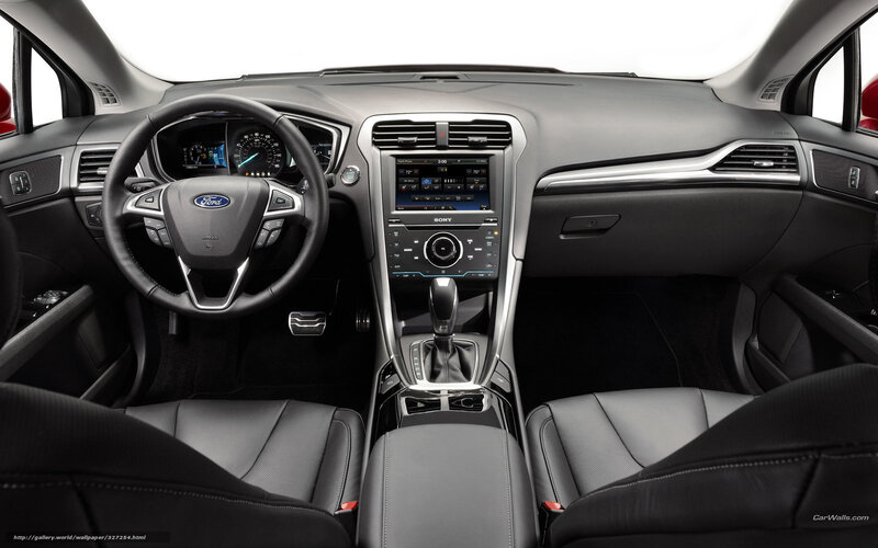 Ford Fusion interior dashboard