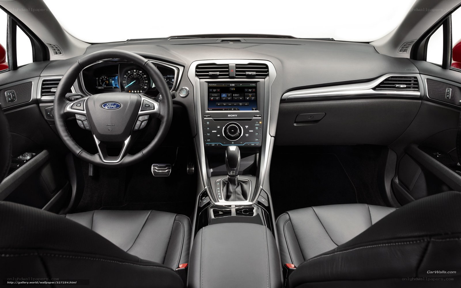 Ford Fusion interior dashboard